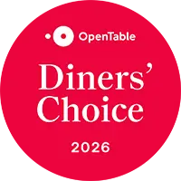 Open Table Diners' Choice Winner 2026